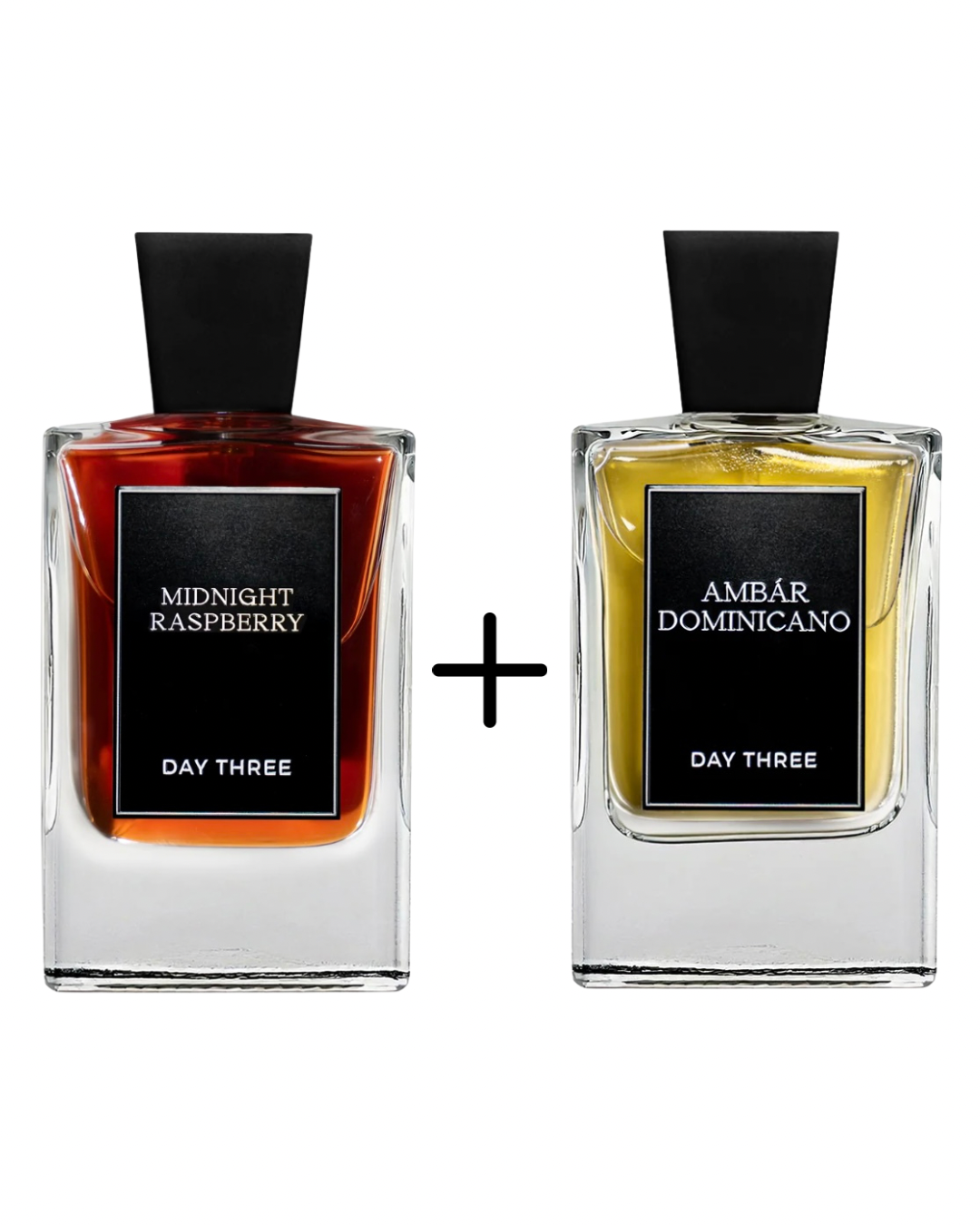 SAMPLES of Midnight Raspberry + Ambar Dominicano